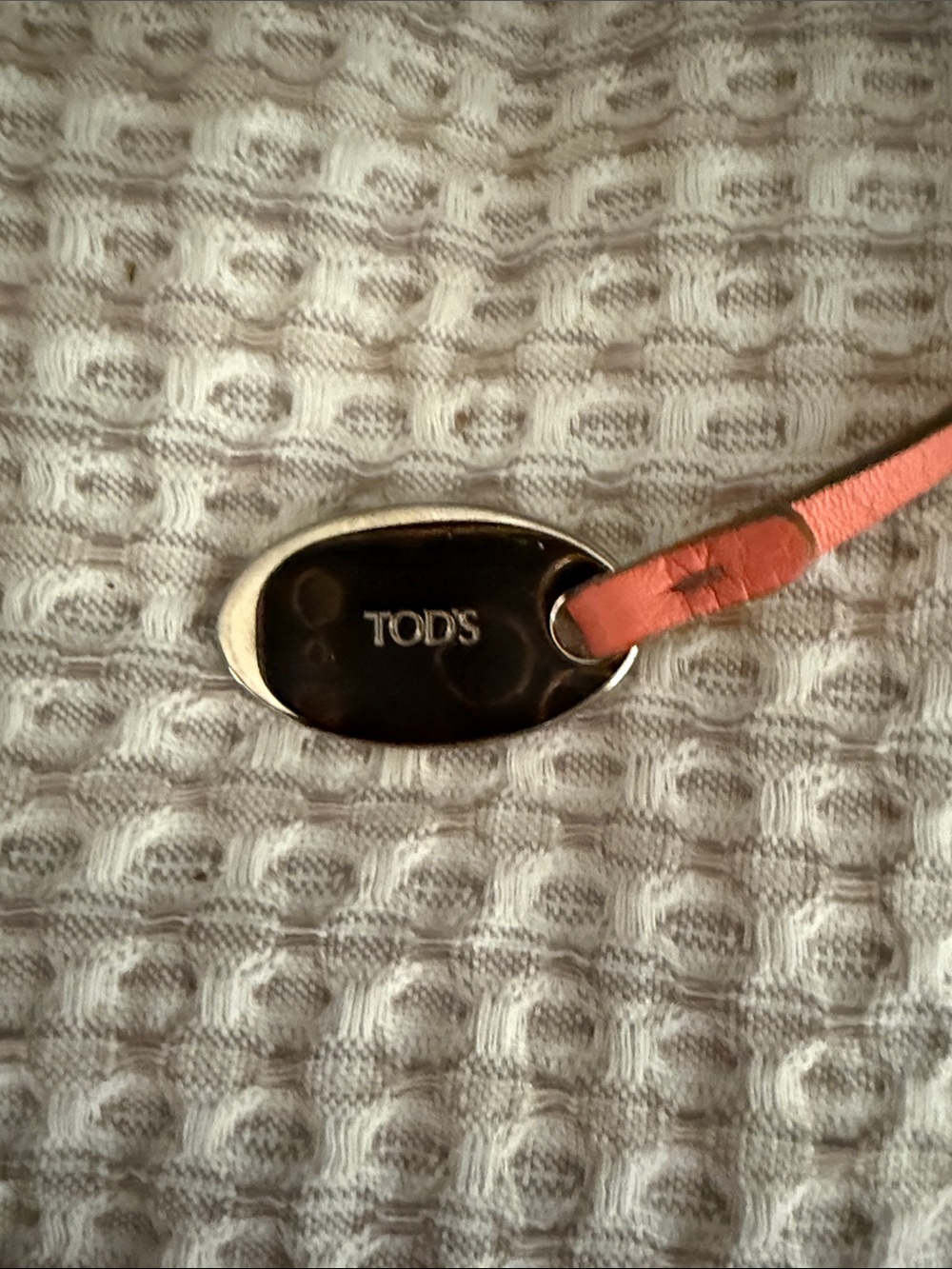Tod's Burnt Orange Suede Shoulder Hobo with Brown Trim - Picture 9 of 13